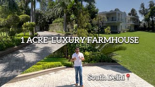 South Delhi’s Hidden Paradise | Luxury Farmhouse Tour 🏡✨|SOUTH DELHI FARMHOUSE VILLA|CHATTARPURFARMS