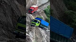 Death-defying driving: Trucks take on the world's most dangerous road!