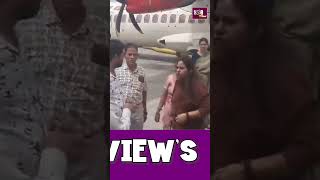 రన్వేపై మొరాయించిన విమానం #108tvtelugu #runway #airlines #indigo #latestnews #breakingnews