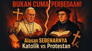KETIKA AGAMA TERBELAH! Apa Perbedaan Katolik dan Protestan? Sejarah Gelap Gereja - Marthin Luther