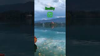 Internet vs Reality #travel #nature