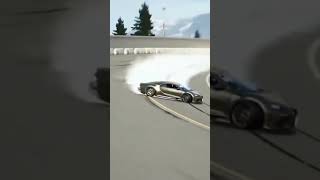 WHAT A DRIFT!! 😍 Bugatti Chiron doing an amazing drift #shorts