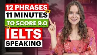 IELTS BAND 9.0 VOCABULARY | 12 words and phrases YOU NEED TO KNOW to pass the IELTS exam