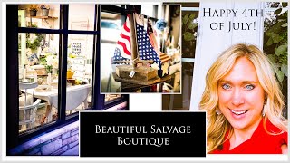 Boutique Refresh, 4th of July Display!
