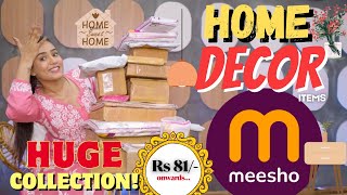 On HIGH demand *MEESHO* Home Decor Haul | Huge collection | must watch | gimaashi