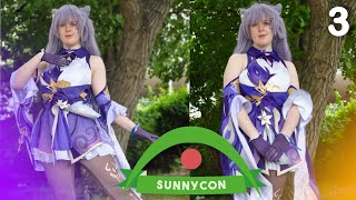 Sunnycon day 3 Vlog | Keqing cosplay and dancing