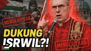 PAUS BARU DUKUNG PALESTINA?! Pernyataan Paus Leo XIV Guncang Dunia| Konflik Israel Palestina Memanas