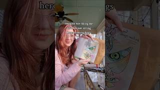 but forreal I'm just here minding my own business & just got bugs on my brain. 🦗🌿 #insectart #whimsy