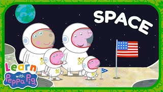 Peppa Learns About Space! 🪐 Educational Videos for Kids 📚 Learn With Peppa Pig