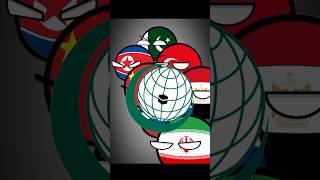 Eternal Enemies || Israel Vs Iran || [ CountryBalls ] || #countryballs #shorts