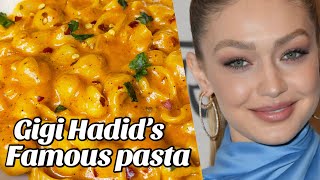 Gigi Hadid’s Famous Pasta Recipe (without Vodka) - Must try !!!!