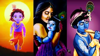 🔥 KANHA JANMASHTAMI WATSAPP STATUS || FULL SCREEN || OMG || NEW 2020 || NAND NO LALO|| RADHE