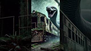Terror in the Haunted Jungle: Giant Snake & Deadly Spider Attack! | Mysterious Train Horror