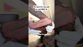 He quit his day job to sell BBQ 🔥