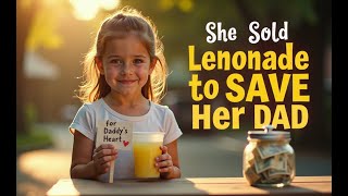 "She Sold Lemonade to Save Her Dad’s Life | Heart-Touching True Story of a 9-Year-Old Girl 🍋❤️"