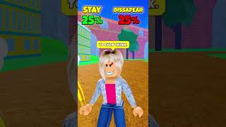 #POV People DECIDE whether you STAY or DISAPPEAR from Blox Fruits… 🎥 #shorts
