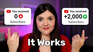 From 0 to 2000 Subscribers: What ACTUALLY Worked for Me