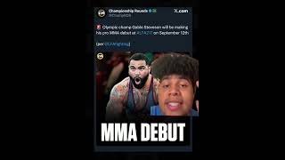 GABLE STEVESON IS MAKING HIS MMA DEBUT 😳🔥🔥 #ufc #mma
