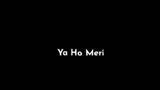 Mere Rang Mein Rangne Wali 😫🤍🍃 | lyrics | lyrics video | black screen |