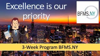 3-Week Program: Business, Finance and Management School of New York (BFMS.NY)