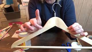 DIY decoupage | Dollar Tree Craft | how to apply napkins to wood | decoupage with mod podge