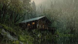 Deep Sleep During the Rainy Night - Heavy Rain Sounds for Sleeping & Beat Insomnia - ASMR