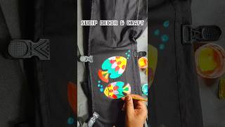 Madhubani Fish painting in cloth #art                 #artist #art #painting #rells #shotes #craft