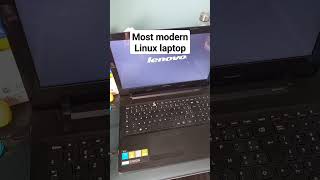 Most modern Linux laptop (It's a joke)#laptop #linux #ubuntu