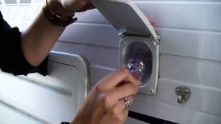 How the Power Inlet and Antenna Inlet work on a Jayco RV