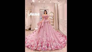 Choose your brithday month and see your dress💗 #lovelygirl