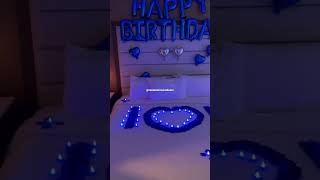 ROMANTIC HOTEL ROOM DECOR | DATE NIGHT IDEA | VALENTINES | #foryou #hoteldecor #romantic #birthday