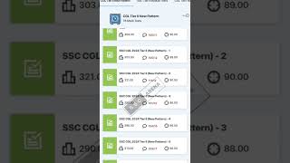 SSC CGL TIER-2 ✅|| OLIVEBOARD 1-9 MOCKS RESULT|| AVERAGE 300 MARKS✅ #ssccgl #ssc #trending #shorts