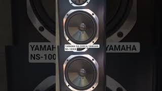 YAMAHA CA-2000 & YAMAHA NS-1000X #music #audiophile #speaker #vintageaudio #blowthisaccountup