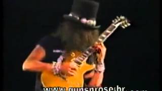 Slash Se Equivoca En Vivo " The Godfather "
