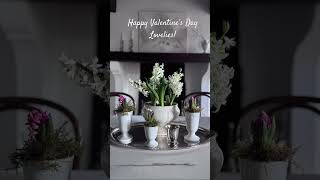 From the three of us here, we send you love, light & joy! Spread the love…❤️Saint Valentine