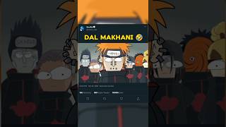 Pain's Sad Song Serenade 🤣 | Indian Naruto Parody Animation Part : 2 #shortsfeed #shorts