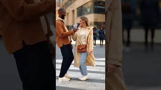 Black Man Flirt with White beautiful lady... Racism End here  #racialjustice