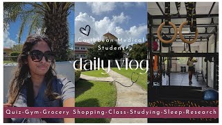 カリブ海医学生の日々のVlog | 忙しい一日の過ごし方 | ジム、授業、留学、そして海外生活