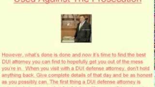 How Can A DUI Defense Attorney Get You Off The Hook