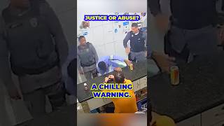 Police Caught on Camera Setting an Example #police #justice  #crime