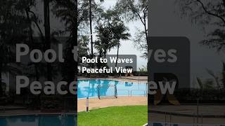 From Pool to Waves 🌊 The Most Peaceful View | Nature of RRT | Mumbai Vibes