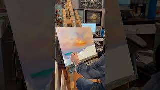 Pink Skies | 24x18 inches oil on canvas