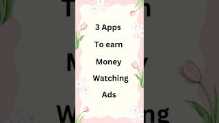 Earn Money 🤑 By  Watching Ads #shorts #makemoneyonline #makemoney makemoney