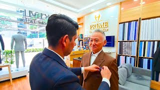 CUSTOM MEN SUITS IN THAILAND (start to finish)