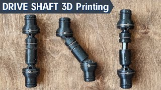 Universal Joint Drive Shaft for RC Car. Electric car part 3.