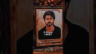 Top 10 Epic And Most Powerful Bgm Of Thalapathy Vijay🔥🤯 #shorts #shortsvideo #viralvideo