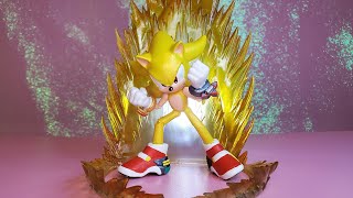 Sonic Adventure 2 Fully Upgraded Soap Shoes Super Sonic (Custom) Figure
