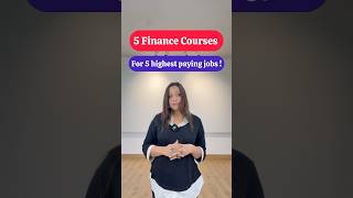 5 Finance Courses for the 5 Highest-Paying Jobs! 💼💰#FinanceCareers #highpayingjobs
