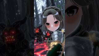 ✨헌터릭스(HUNTRX) - Golden | Arphea short hair ver. | AI short anime #shorts