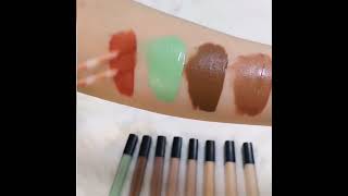 private label wholesale 4-color moisturizing concealer palette